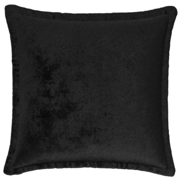 vidaXL Poťah na podložku 12 pcs HOUTEN Čierna 45 x 45 cm Flanel – Obrázok 2