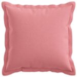vidaXL Poťah na podložku 6 pcs HOUTEN Ružová 50 x 50 cm Falošný ľan – Obrázok 2