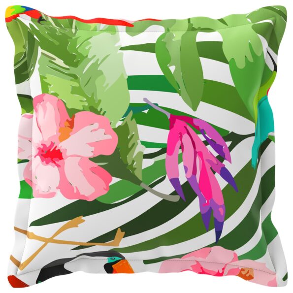 vidaXL Poťah na podložku 2 ks HOUTEN Viacfarebný 50 x 50 cm Polyester – Obrázok 3