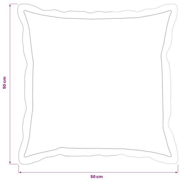 vidaXL Poťah na podložku 2 ks HOUTEN Námornícka modrá 50 x 50 cm – Obrázok 9