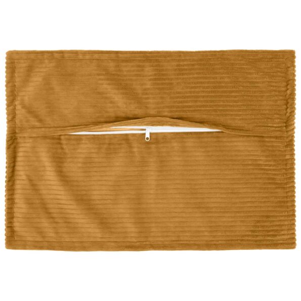 vidaXL Poťah na podložku 6 ks HOUTEN Žltá 50 x 70 cm manšestr – Obrázok 3