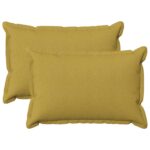 vidaXL Poťah na podložku 2 pcs HOUTEN Svetlo zelená 50 x 80 cm