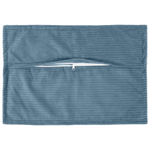 vidaXL Poťah na podložku 6 ks HOUTEN Modrá 50 x 80 cm manšestr – Obrázok 3