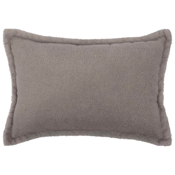 vidaXL Poťah na podložku 6 pcs HOUTEN Svetlosivá 50 x 80 cm Bouclé – Obrázok 2