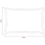vidaXL Poťah na podložku 6 pcs HOUTEN Béžová 50 x 80 cm Bouclé – Obrázok 8