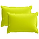vidaXL Poťah na podložku 2 ks HOUTEN Žiarivá zelená 50 x 80 cm – Obrázok 2