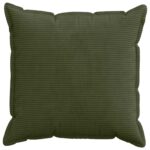 vidaXL Poťah na podložku 2 ks HOUTEN Zelená 55 x 55 cm manšestr – Obrázok 2