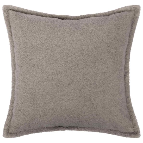 vidaXL Poťah na podložku 2 pcs HOUTEN Svetlosivá 55 x 55 cm Bouclé – Obrázok 2