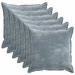 vidaXL Poťah na podložku 6 ks HOUTEN Svetlomodrá 55 x 55 cm – Obrázok 2