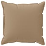 vidaXL Poťah na podložku 2 ks HOUTEN Sivohnedá 65 x 65 cm Polyester – Obrázok 3