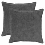 vidaXL Poťah na podložku 2 ks HOUTEN Tmavosivá 65 x 65 cm – Obrázok 2
