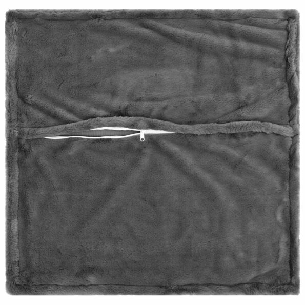 vidaXL Poťah na podložku 2 ks HOUTEN Tmavosivá 65 x 65 cm – Obrázok 4