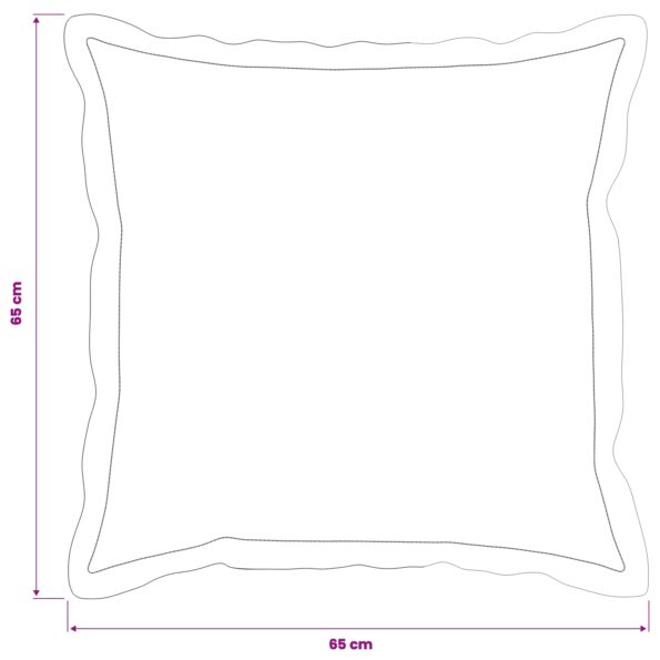 vidaXL Poťah na podložku 2 ks HOUTEN Tmavosivá 65 x 65 cm – Obrázok 9