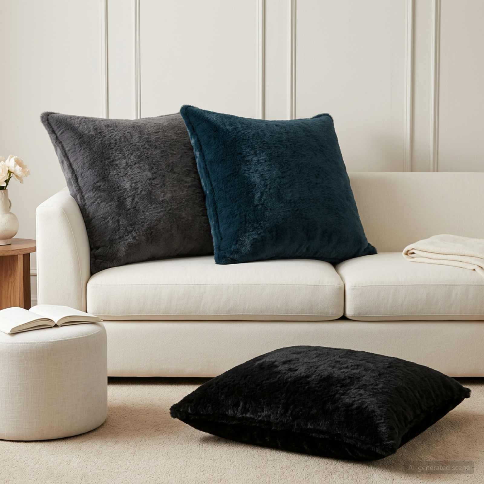 921222_1.jpg vidaXL Poťah na podložku 6 ks HOUTEN Námornícka modrá 65 x 65 cm – Obrázok 1