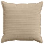 vidaXL Poťah na podložku 2 ks HOUTEN Sivohnedá 70 x 70 cm manšestr – Obrázok 2