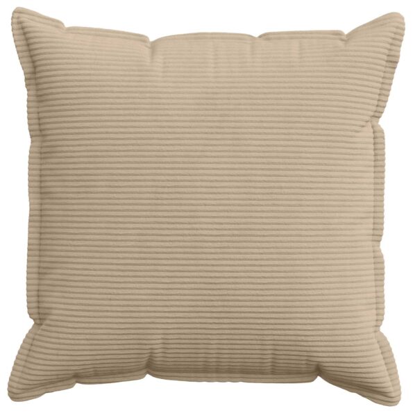 vidaXL Poťah na podložku 2 ks HOUTEN Sivohnedá 70 x 70 cm manšestr – Obrázok 2