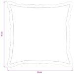 vidaXL Poťah na podložku 6 ks HOUTEN Námornícka modrá 70 x 70 cm – Obrázok 9