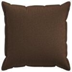 vidaXL Poťah na podložku 6 pcs HOUTEN Hnedá 80 x 80 cm Falošný ľan – Obrázok 2