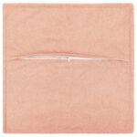 vidaXL Poťah na podložku 2 pcs HOUTEN Ružová 80 x 80 cm Bouclé – Obrázok 3