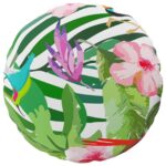 vidaXL Poťah na podložku 6 pcs HEERLEN Čierna Ø 30 cm Polyester – Obrázok 4