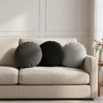 vidaXL Poťah na podložku 2 pcs HEERLEN Antracitová Ø 40 cm Polyester – Obrázok 3