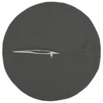 vidaXL Poťah na podložku 2 pcs HEERLEN Antracitová Ø 40 cm Polyester – Obrázok 5