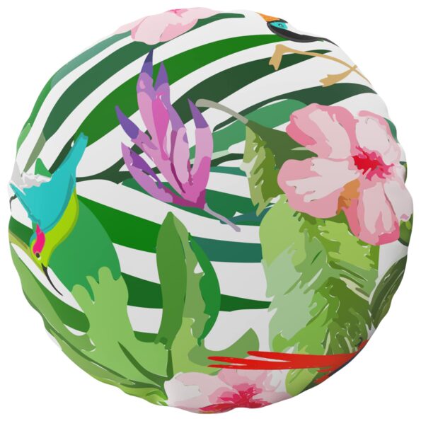 vidaXL Poťah na podložku 6 pcs HEERLEN Viacfarebný Ø 50 cm Polyester – Obrázok 4
