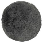 vidaXL Poťah na podložku 6 pcs HEERLEN Svetlosivá Ø 50 cm PV fleece – Obrázok 3