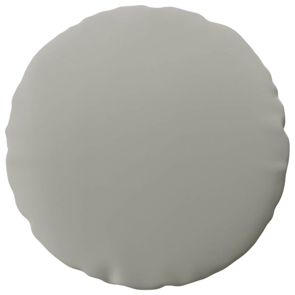 vidaXL Poťah na podložku 2 pcs HEERLEN Sivá Ø 60 cm Polyester – Obrázok 4