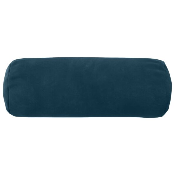 vidaXL Poťah na podložku 2 pcs HEERLEN Modrá Ø 15 x 40 cm Zamat – Obrázok 4