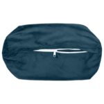 vidaXL Poťah na podložku 2 pcs HEERLEN Modrá Ø 15 x 40 cm Zamat – Obrázok 5