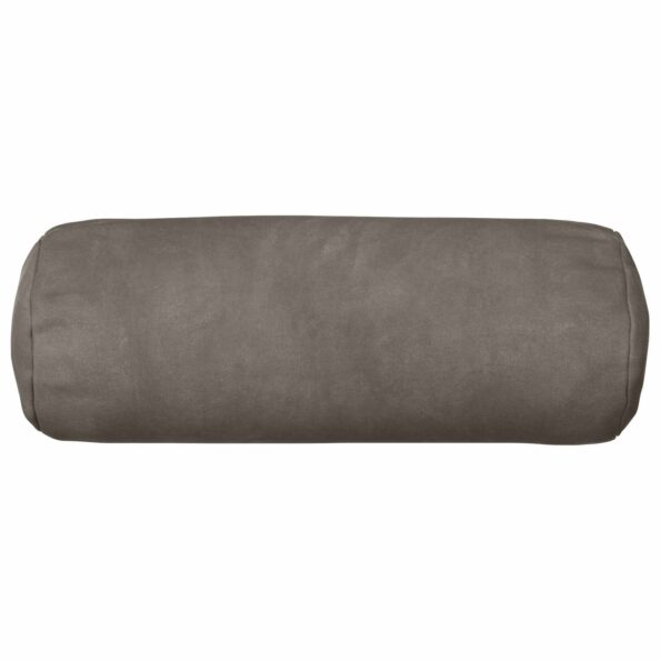 vidaXL Poťah na podložku 2 pcs HEERLEN Svetlosivá Ø 15 x 40 cm Zamat – Obrázok 4