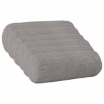 vidaXL Poťah na podložku 6 pcs HEERLEN Svetlosivá Ø 15 x 40 cm