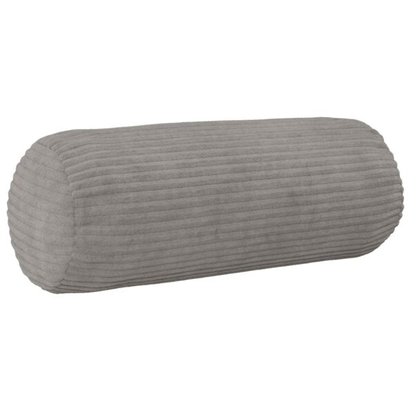 vidaXL Poťah na podložku 6 pcs HEERLEN Svetlosivá Ø 15 x 40 cm – Obrázok 2