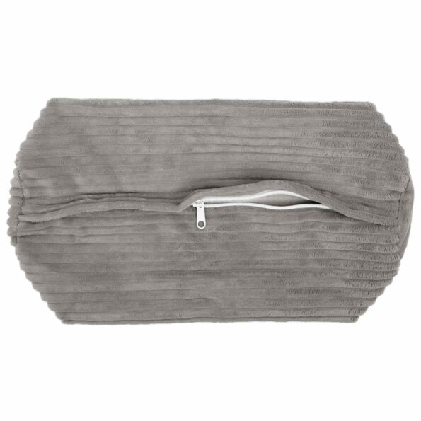 vidaXL Poťah na podložku 6 pcs HEERLEN Svetlosivá Ø 15 x 40 cm – Obrázok 4