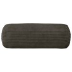 vidaXL Poťah na podložku 2 pcs HEERLEN Antracitová Ø 15 x 40 cm – Obrázok 3