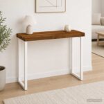 vidaXL Obdĺžnikový stôl 90 x 50 x 3,5 cm Obdĺžnikový Prírodná