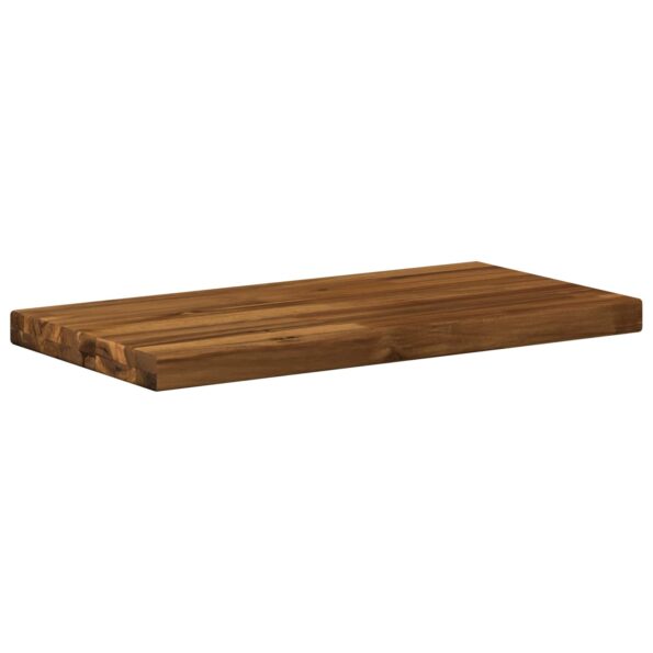 vidaXL Obdĺžnikový stôl 90 x 50 x 3,5 cm Obdĺžnikový Prírodná – Obrázok 2