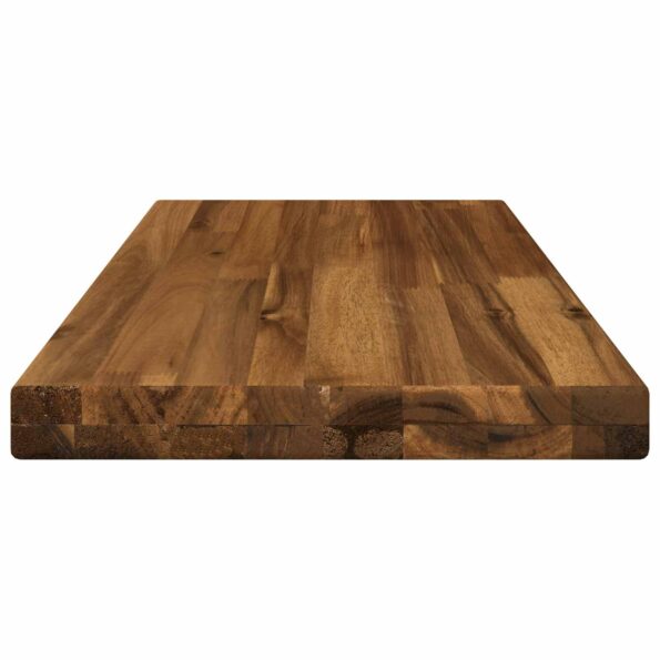 vidaXL Obdĺžnikový stôl 90 x 50 x 3,5 cm Obdĺžnikový Prírodná – Obrázok 4