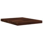 vidaXL Obdĺžnikový stôl 40 x 40 x 3,5 cm Štvorcový Tmavohnedá – Obrázok 3