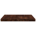 vidaXL Obdĺžnikový stôl 40 x 40 x 3,5 cm Štvorcový Tmavohnedá – Obrázok 4