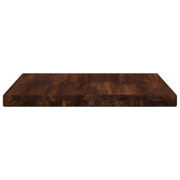 vidaXL Obdĺžnikový stôl 40 x 40 x 3,5 cm Štvorcový Tmavohnedá – Obrázok 4