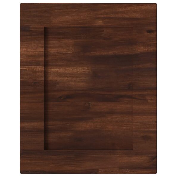vidaXL Obdĺžnikový stôl 40 x 40 x 3,5 cm Štvorcový Tmavohnedá – Obrázok 5