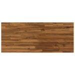 vidaXL Obdĺžnikový stôl 90 x 50 x 3,5 cm Obdĺžnikový Prírodná – Obrázok 2