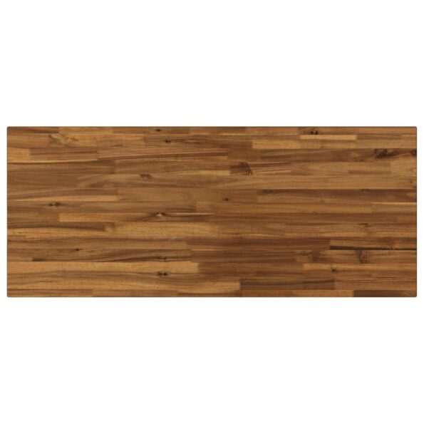 vidaXL Obdĺžnikový stôl 90 x 50 x 3,5 cm Obdĺžnikový Prírodná – Obrázok 2