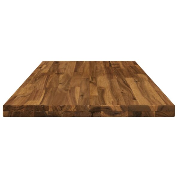 vidaXL Obdĺžnikový stôl 90 x 50 x 3,5 cm Obdĺžnikový Prírodná – Obrázok 4