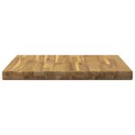 vidaXL Obdĺžnikový stôl 50 x 50 x 3,5 cm Štvorcový Biela – Obrázok 4