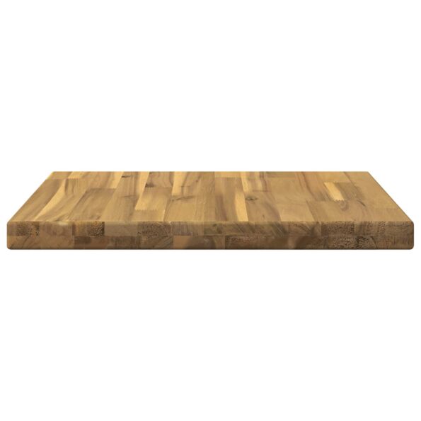 vidaXL Obdĺžnikový stôl 50 x 50 x 3,5 cm Štvorcový Biela – Obrázok 4