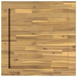vidaXL Obdĺžnikový stôl 80 x 70 x 3 cm Obdĺžnikový – Obrázok 5