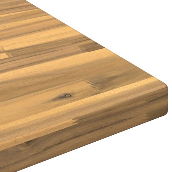 vidaXL Obdĺžnikový stôl 80 x 70 x 3 cm Obdĺžnikový – Obrázok 6